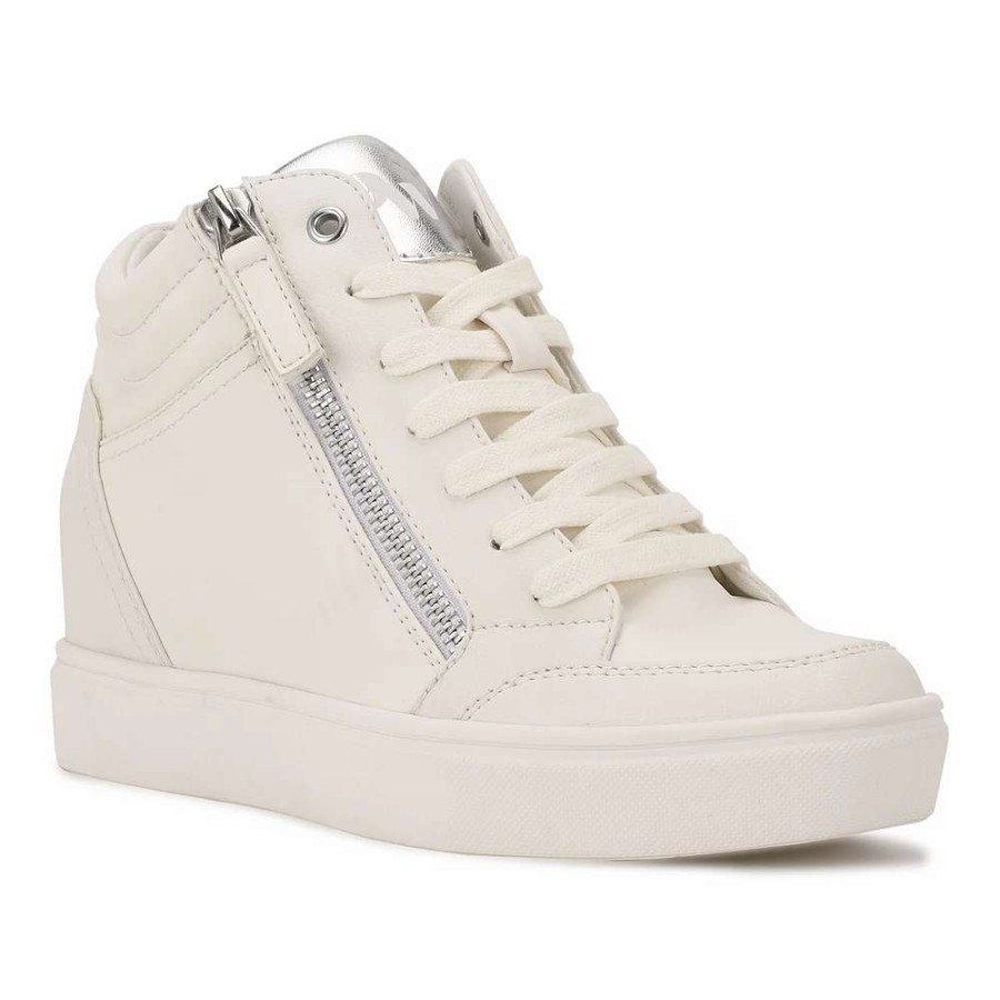 Shoes * | Nine West Tons Women'S Hidden Wedge Sneakers