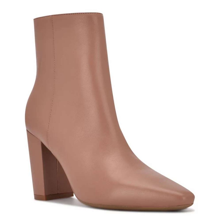 Shoes * | Nine West Dery 9 9 Women'S Leather Ankle Boots