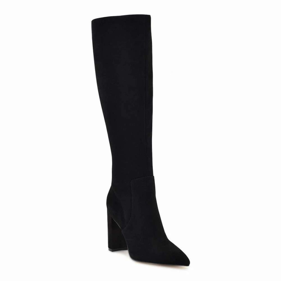 Shoes * | Nine West Danee Women'S Suede Knee-High Boots