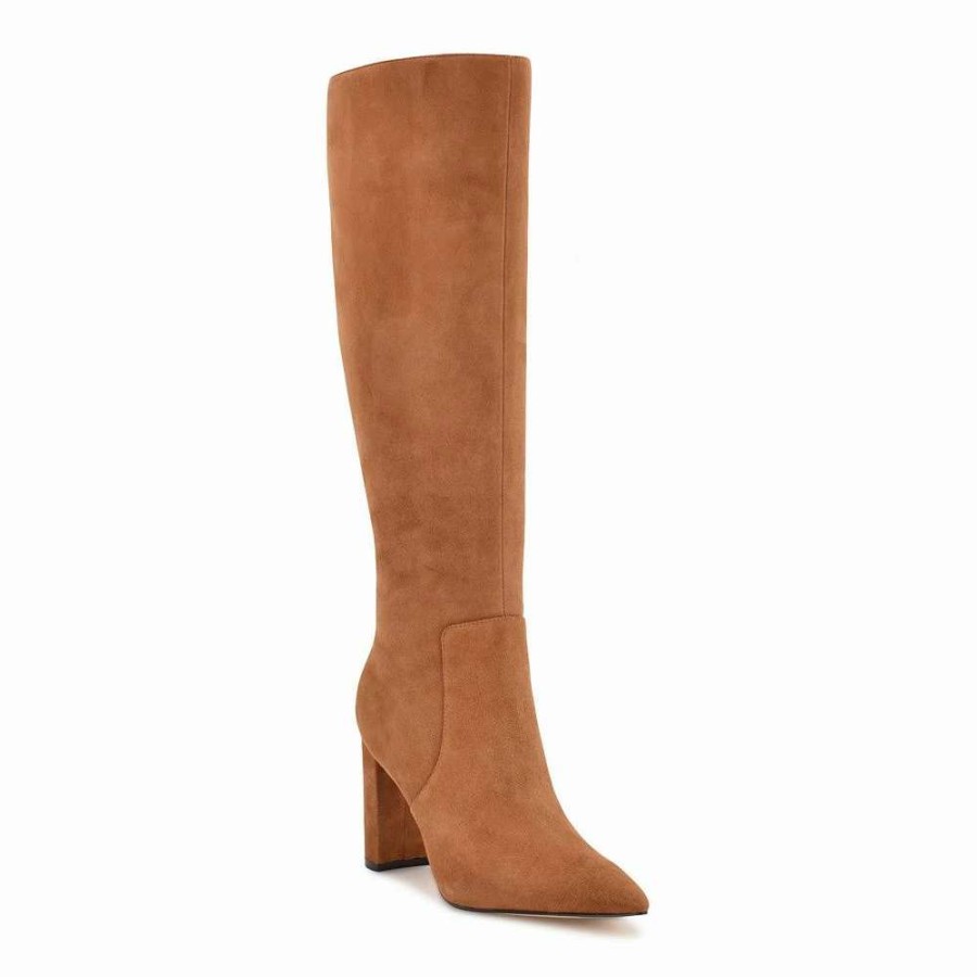 Shoes * | Nine West Danee Women'S Suede Knee-High Boots