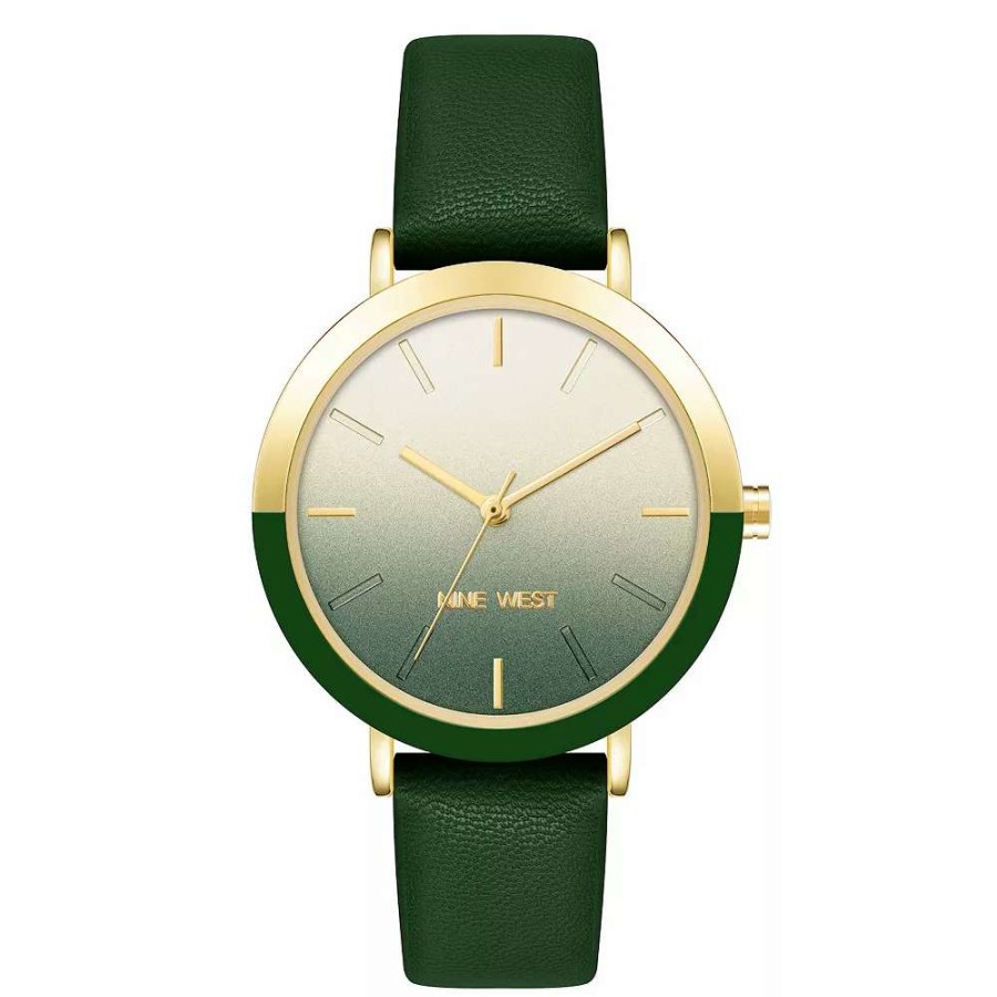 Watches * | Nine West Women'S Two Tone Degrade Dial Watch