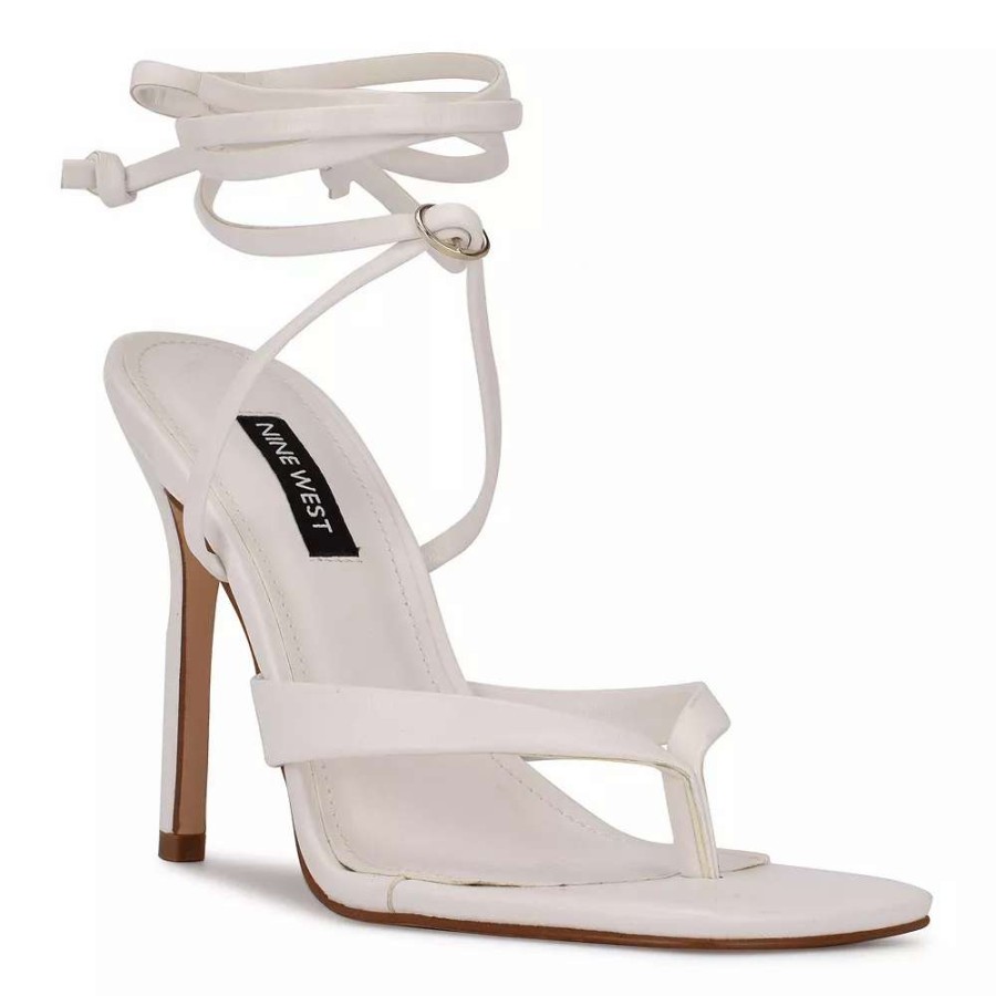 Shoes * | Nine West Terrie 03 Women'S Ankle Wrap Dress Sandals