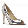 Shoes * | Nine West Prizz 03 Women'S High Heels Silver