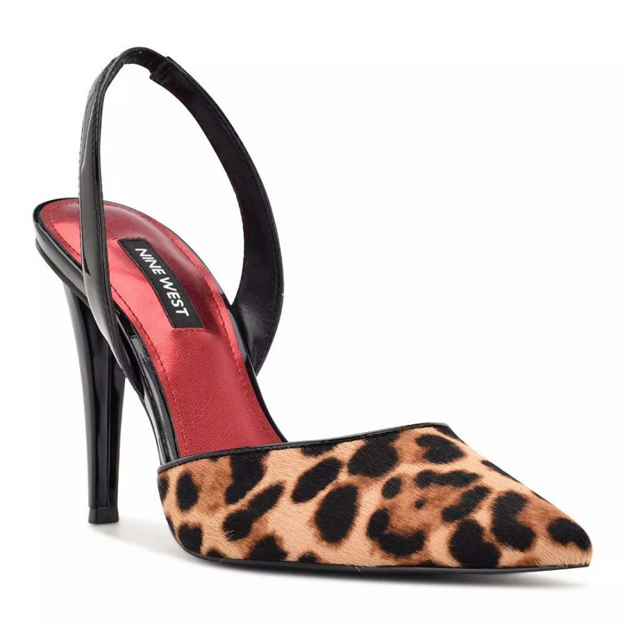 Shoes * | Nine West Flory Women'S Slingback Heels