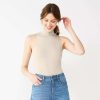 Clothing * | Women'S Nine West Sculpt Mockneck Bodysuit