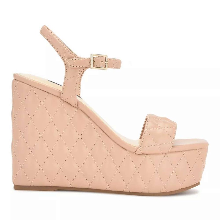 Shoes * | Nine West Nila Women'S Platform Wedge Sandals