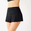 Clothing * | Women'S Nine West Pleated Swim Skirt