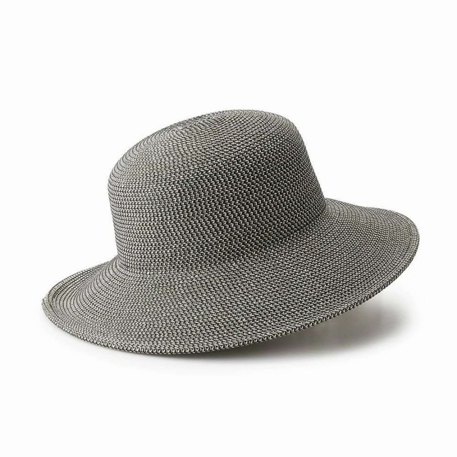 Accessories * | Women'S Nine West Downturned Brim Floppy Hat