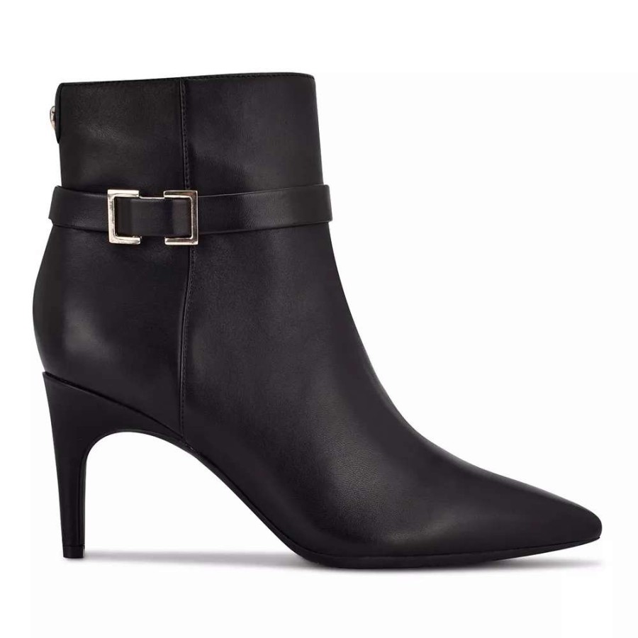 Shoes * | Nine West Dian 9 9 Women'S Leather Ankle Boots