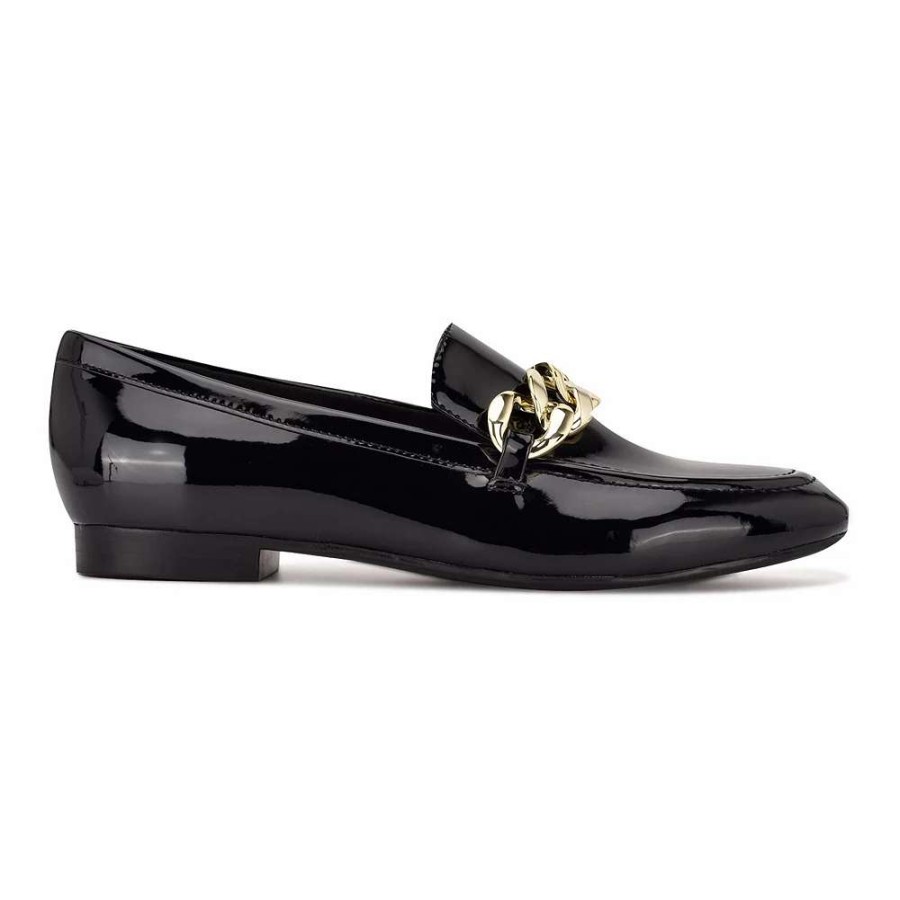 Shoes * | Nine West Chain Women'S Loafers Silver